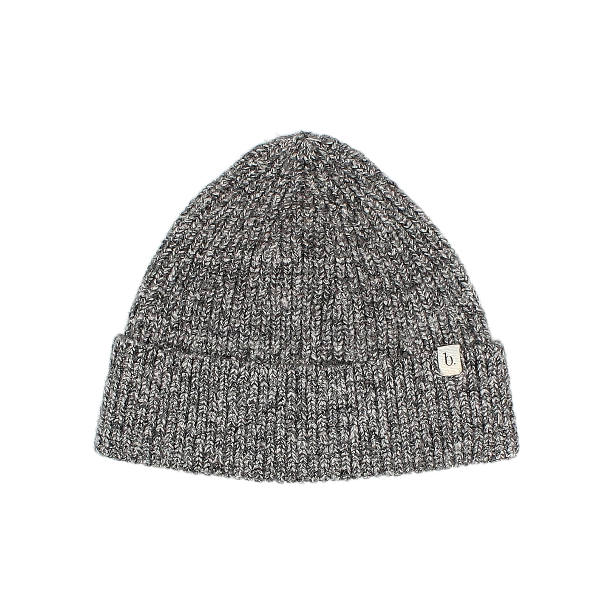 Buho Muts Beanie Melange Grey-Melange