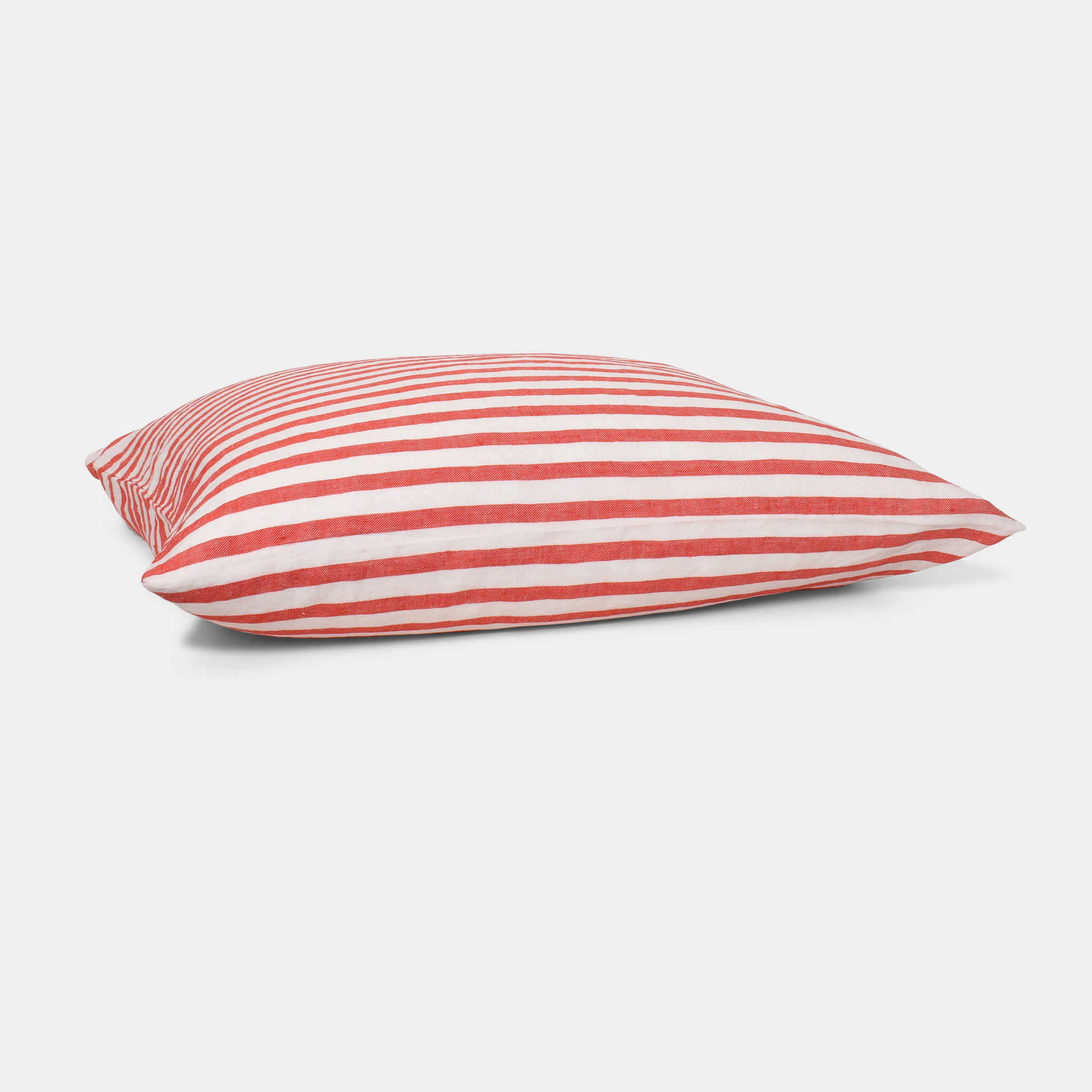 Homehagen Kussensloop Red Stripe Linnen 50x60 cm