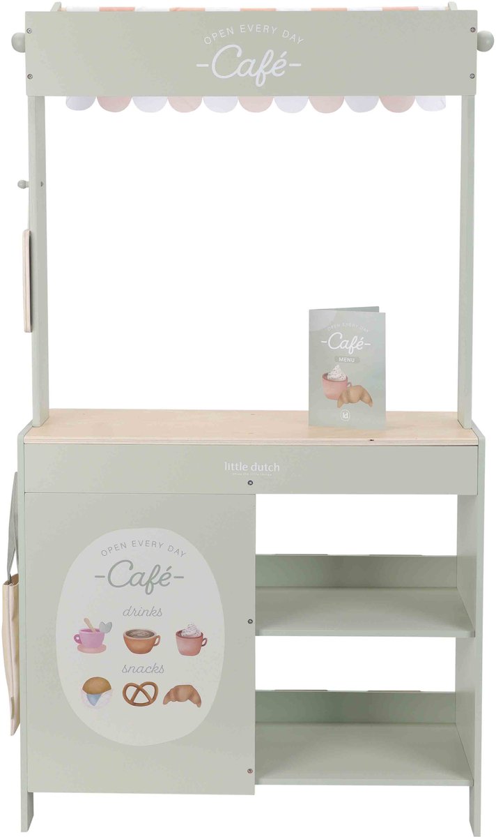 Little Dutch Marktkraam Hout Groen