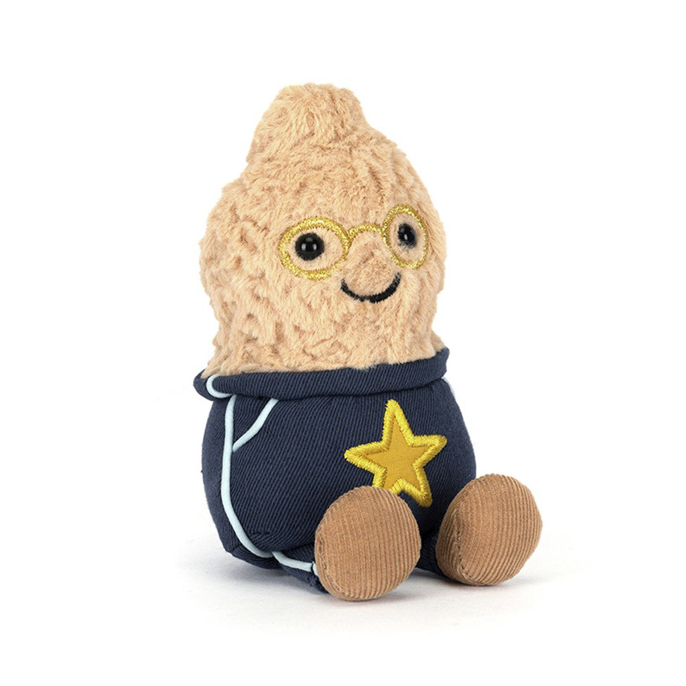 Jellycat Knuffel Amuseables Peanut Star Student 15x7x6 cm