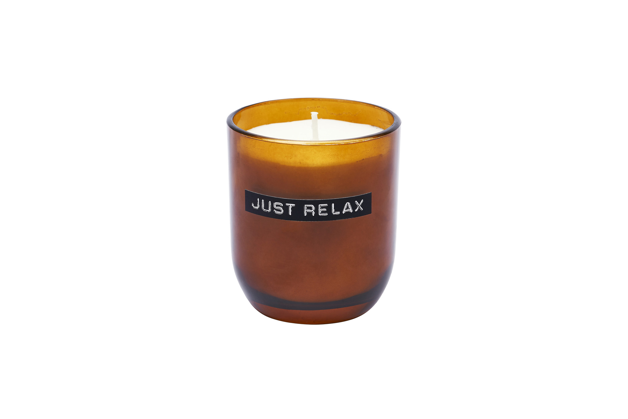 Wellmark Geurkaars Cedarwood 7.5x8 cm Just Relax - Amber - 30 Branduren