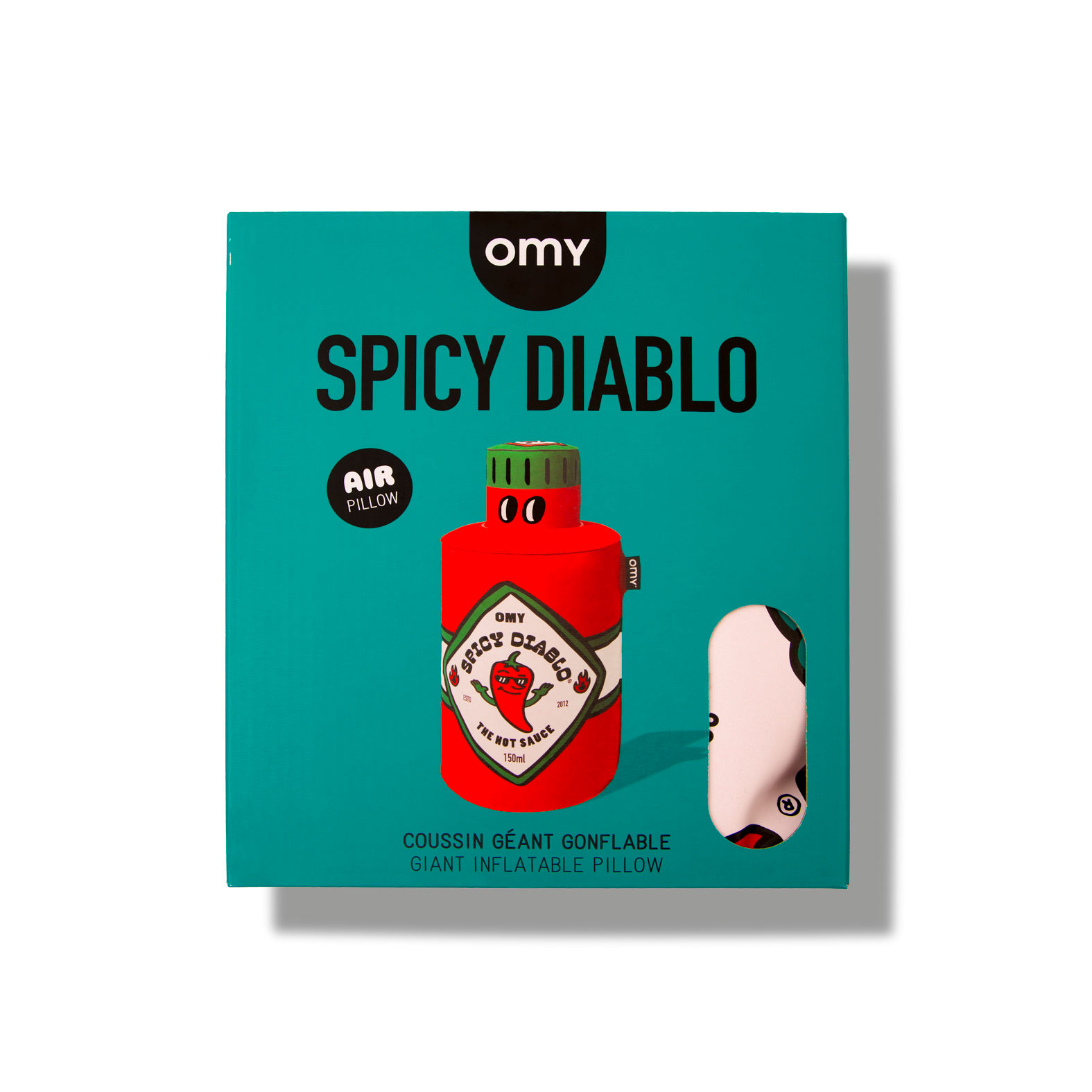 Omy Big Air Kussen Spicy Diablo