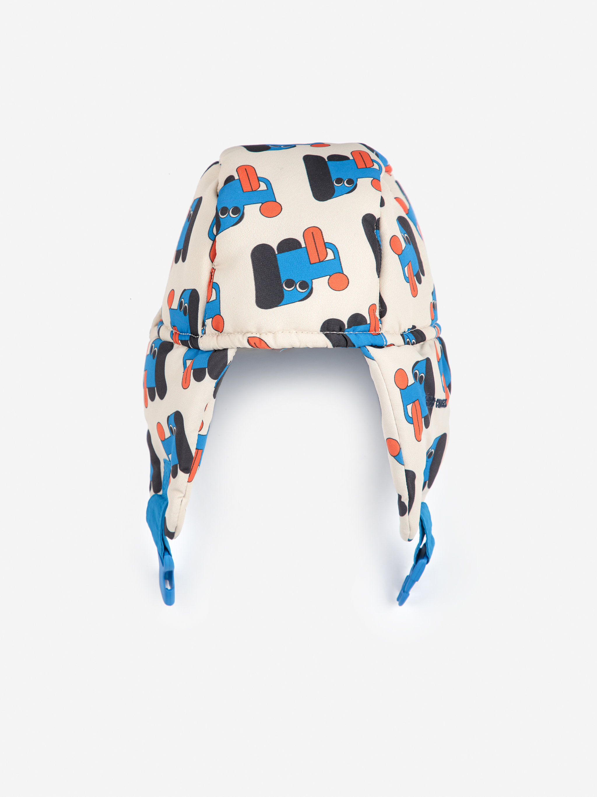 Bobo Choses Muts Chapka Doggy Mate All Over Print Blue