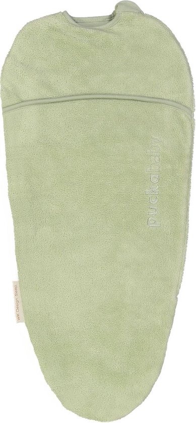 Puckababy Inbakerslaapzak Original Piep Teddy Olive 44-62 cm - Tog 2.0