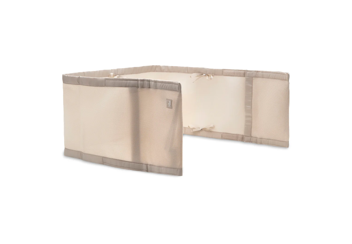 Jollein Bed-Parkomtrek Mesh Sand 220x30 cm