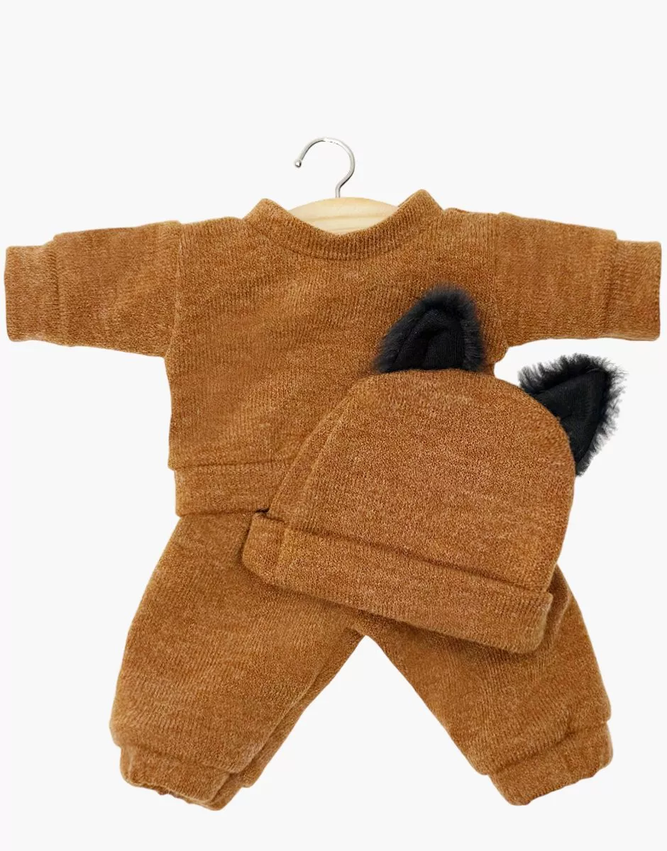 Minikane T-shirt Lm & Broek Halloween Caramel
