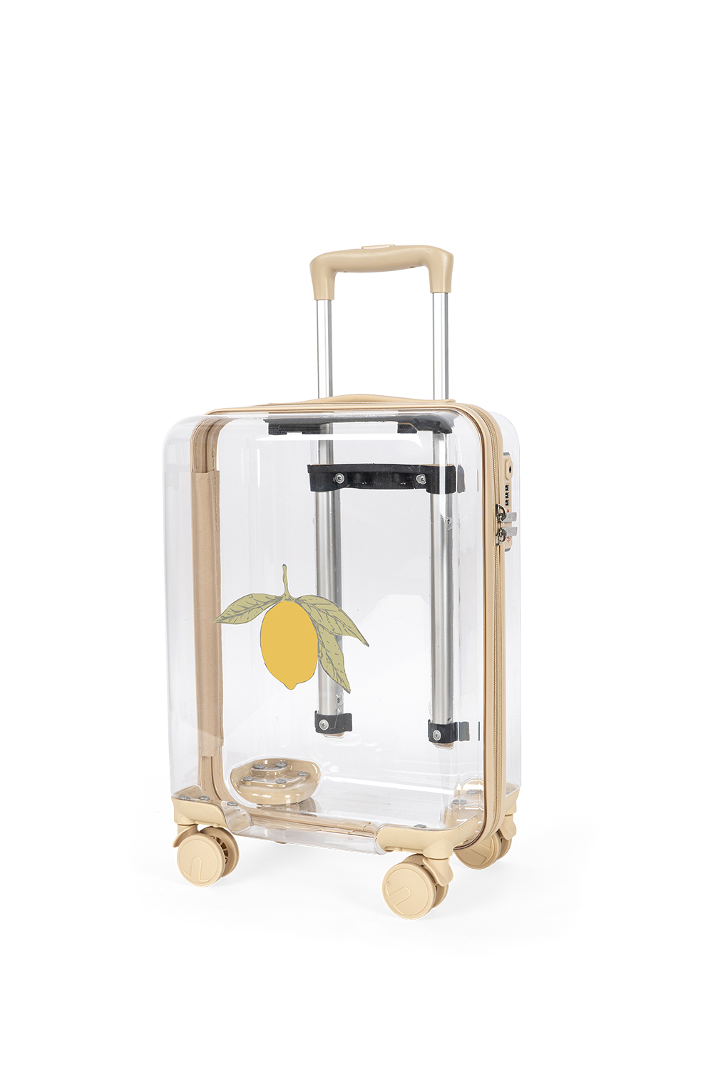 Konges Slojd Reiskoffer Transparant Lemon