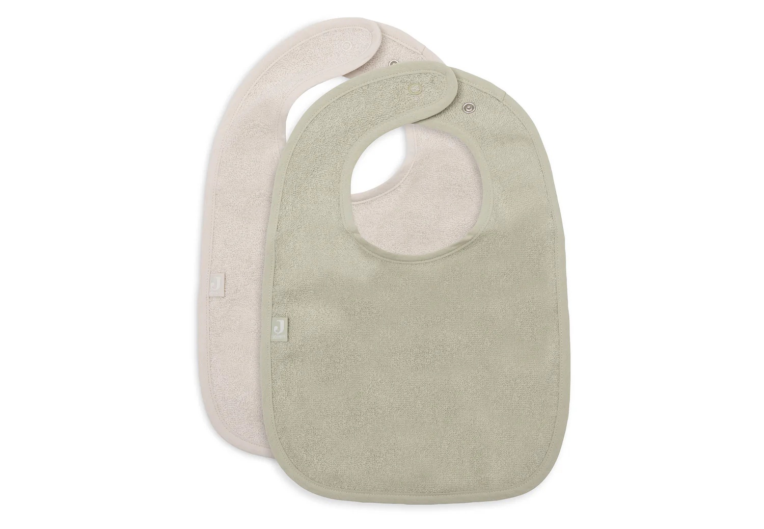 Jollein Slab Badstof Soft Matcha-Sand - 2 stuks