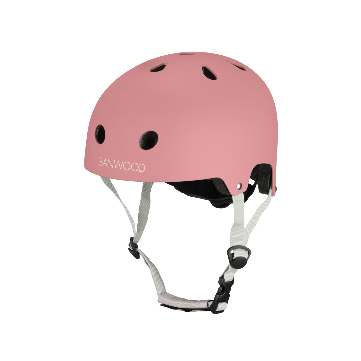 Banwood Eco Fietshelm  Raspberry - Hoofdomtrek 50-54 cm