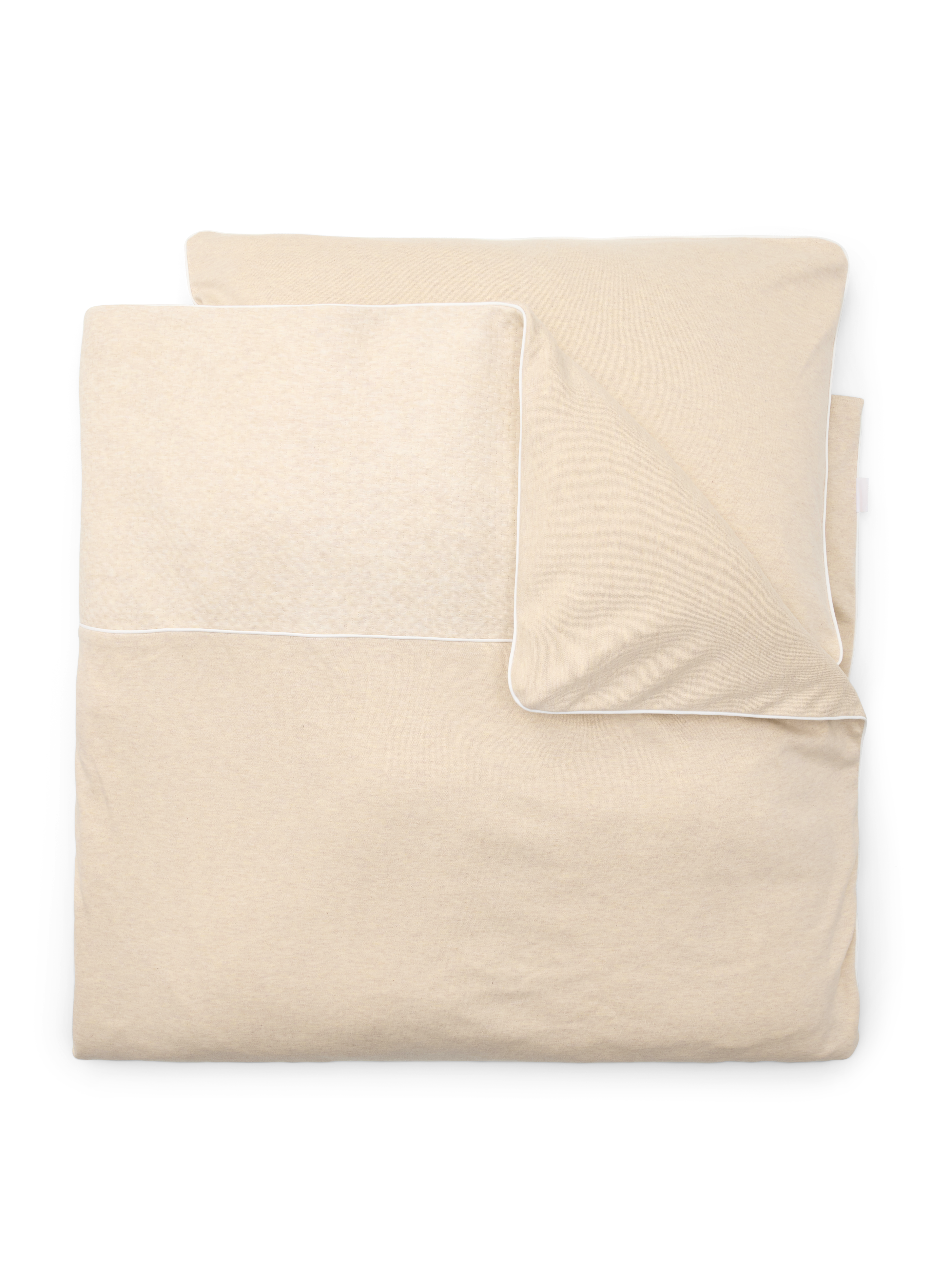 Poetree Dekbedovertrek Etoile Sand Uni 100x135 cm