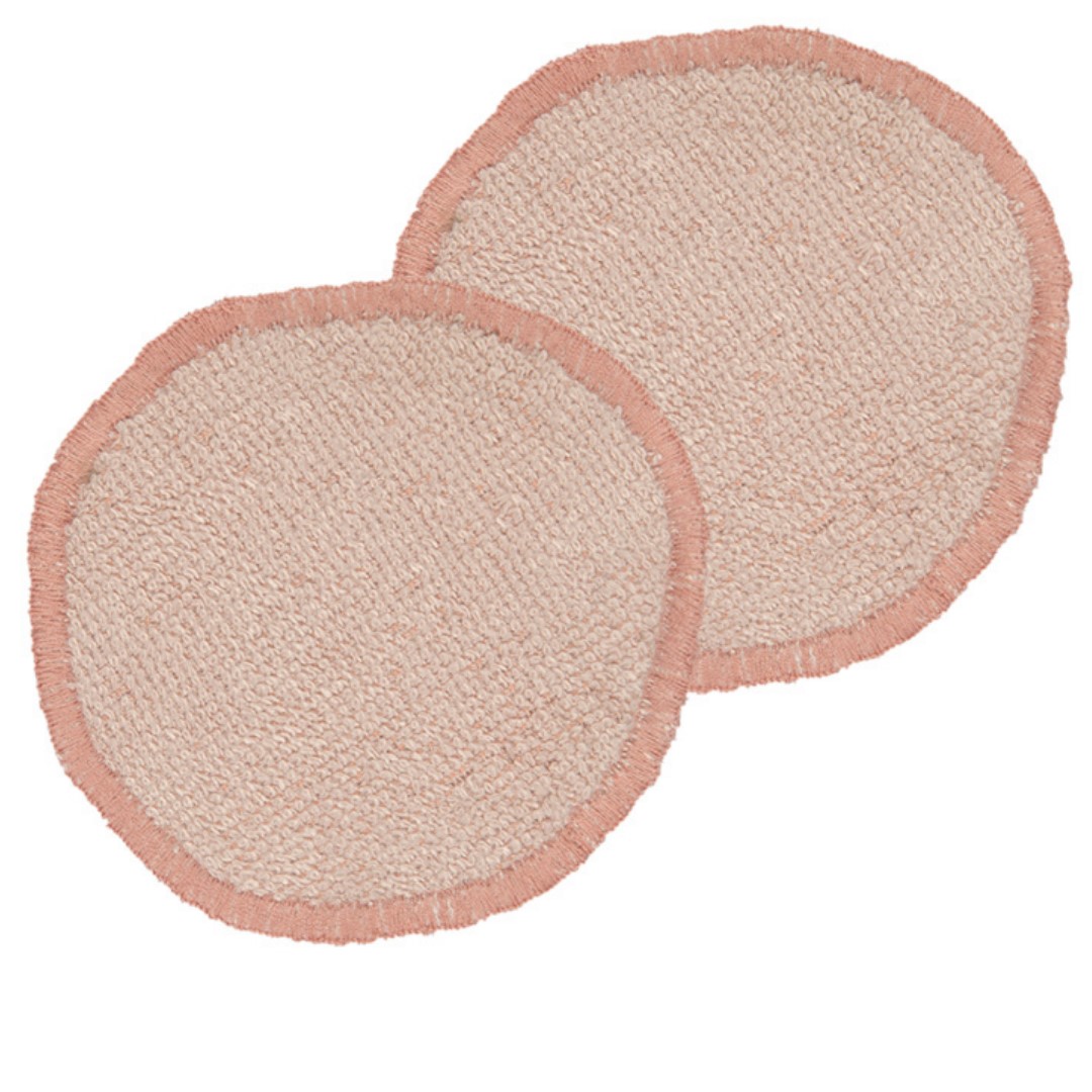 Timboo Doekjes Soft Pad Herbruikbaar Misty Rose - 12 stuks