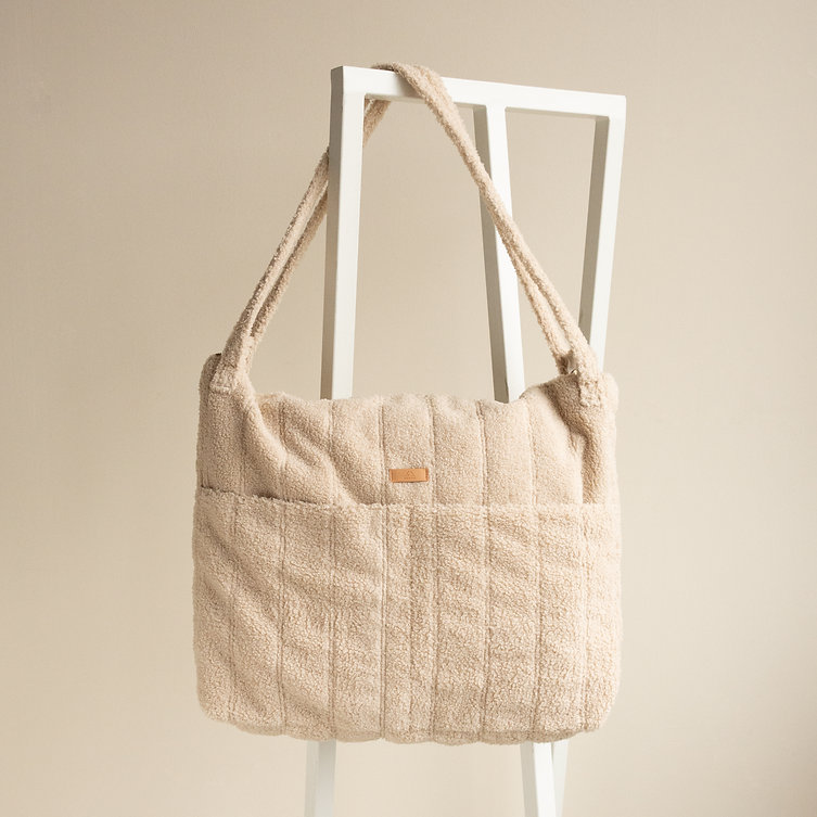 Nanami Lifestylebag Boucle Stitch Naturel