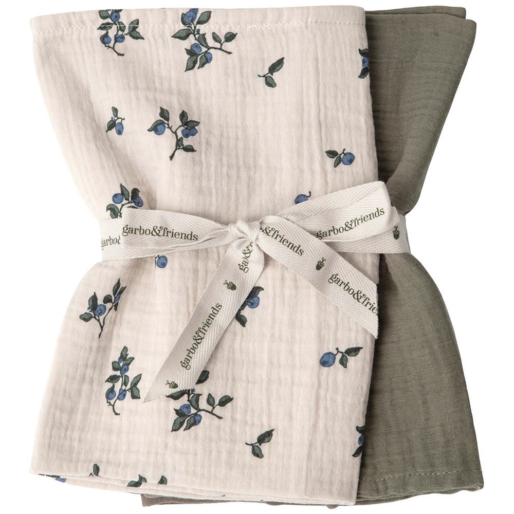 Garbo & Friends / Tetradoeken 60x60 / 2 pack / blueberry