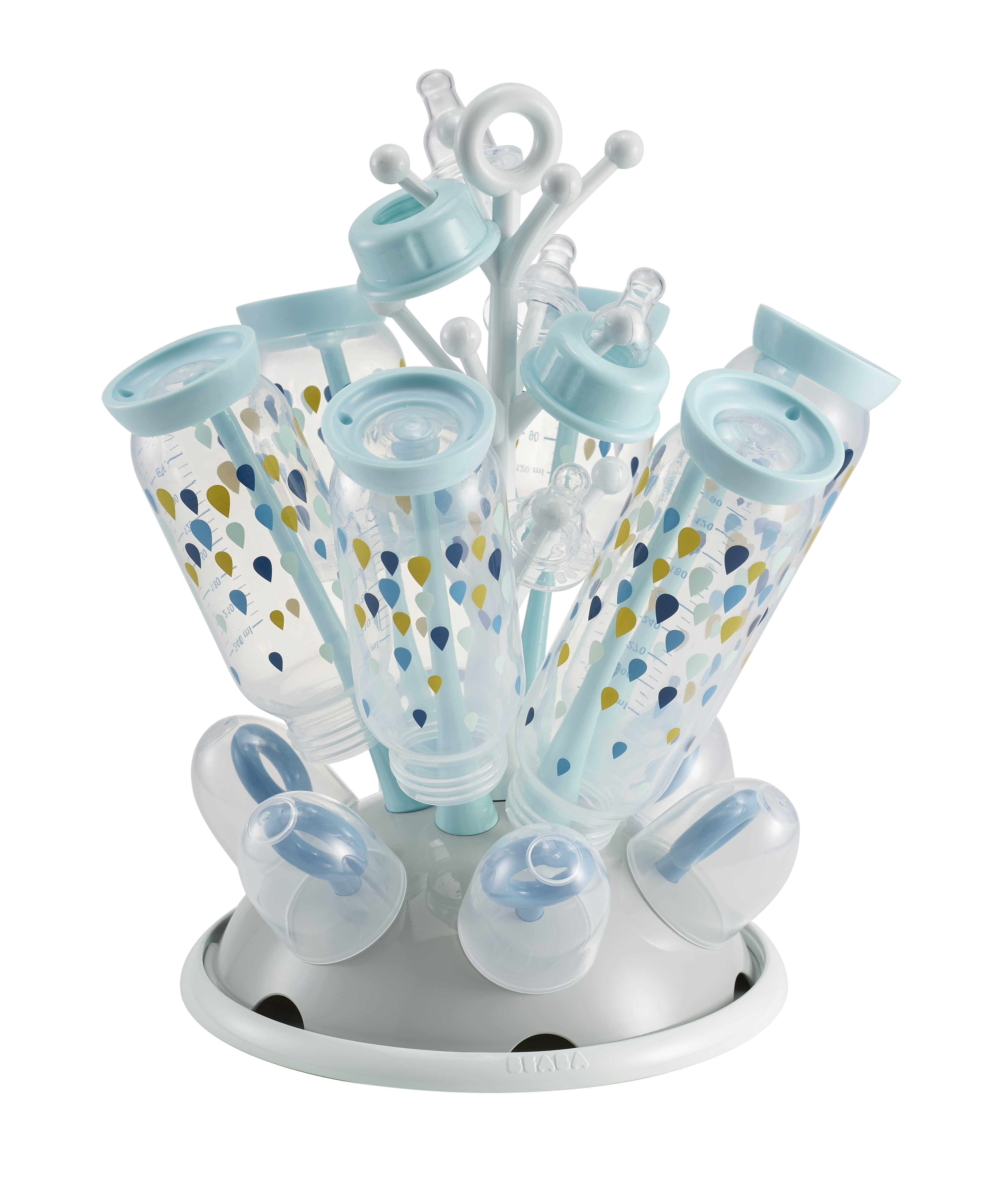 Beaba Droogrek Boom voor Zuigflessen Blauw