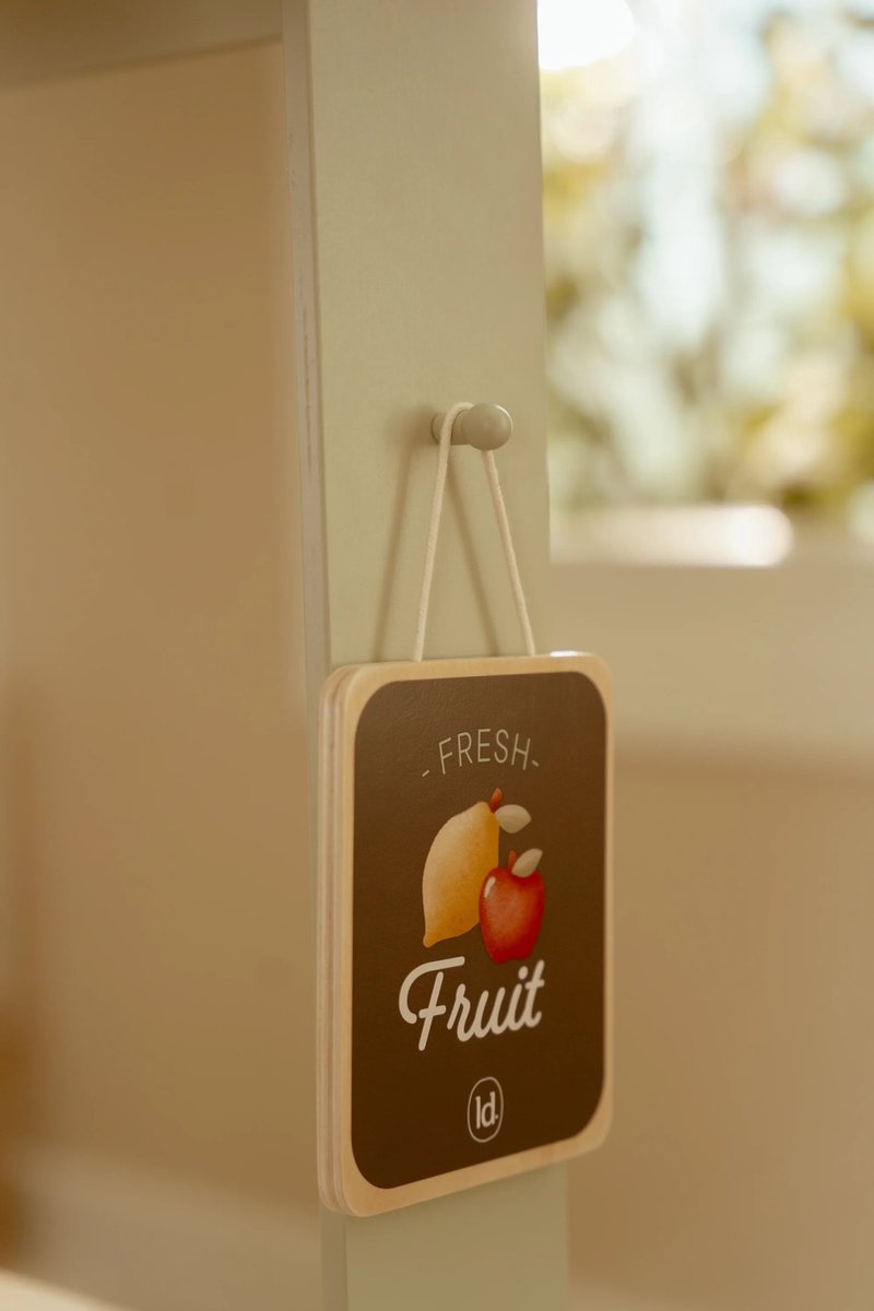 Little Dutch Marktkraam Hout Groen