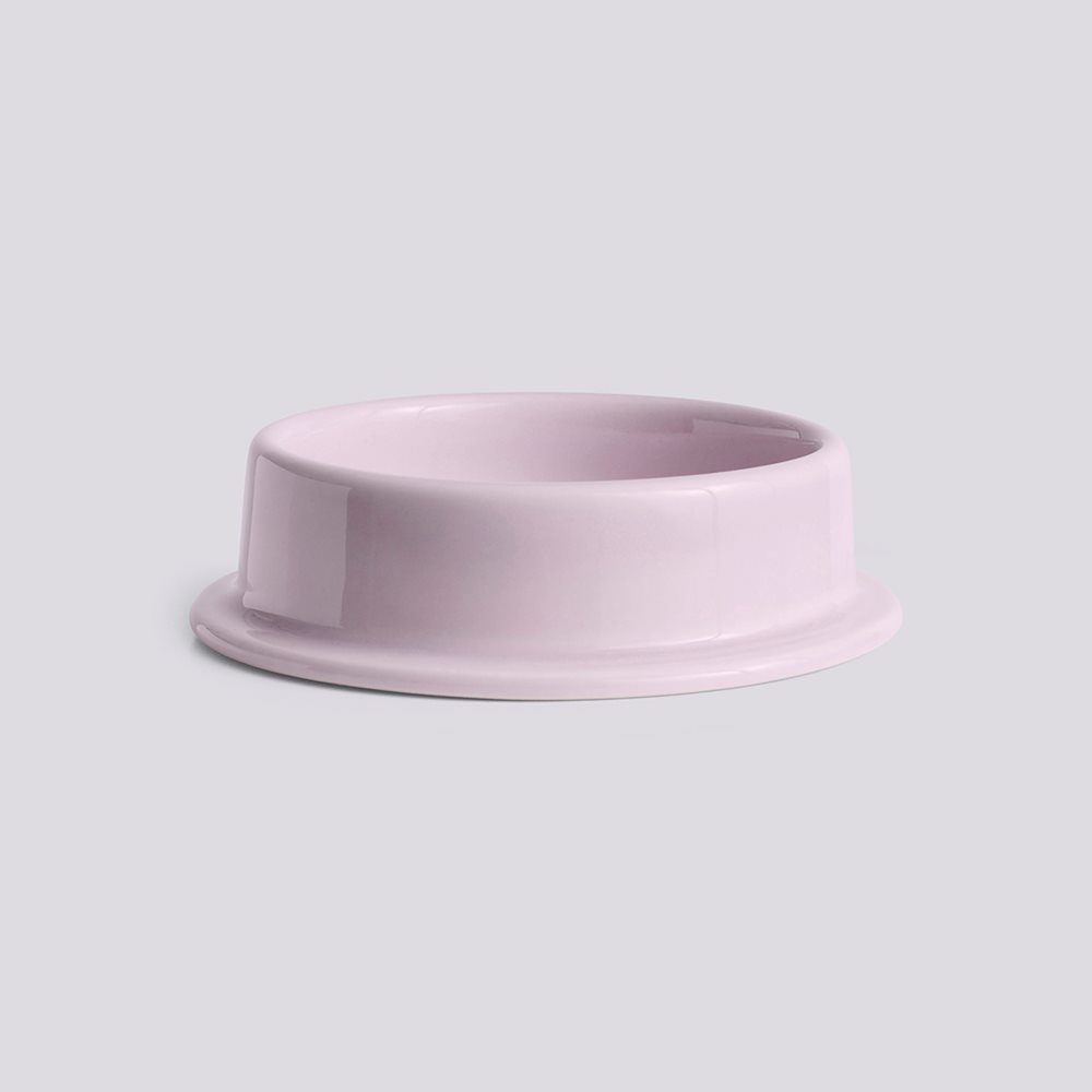 HAY Cilinderkaarshouder Pale Pink medium 2.5x11x11 cm