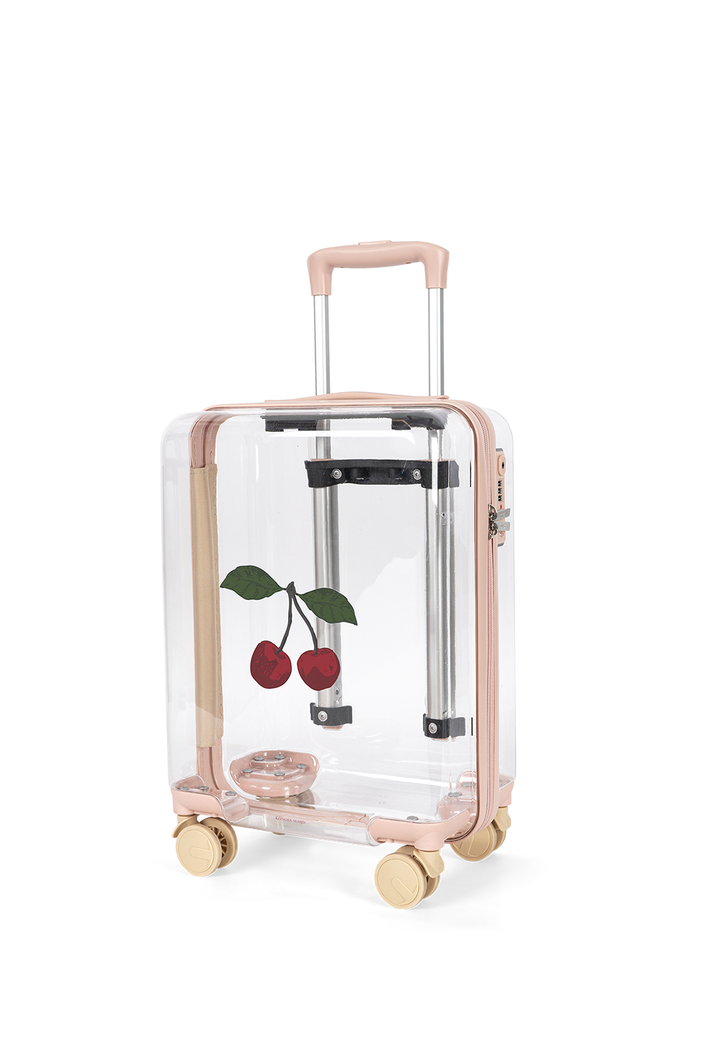 Konges Slojd Reiskoffer Transparant Cherry