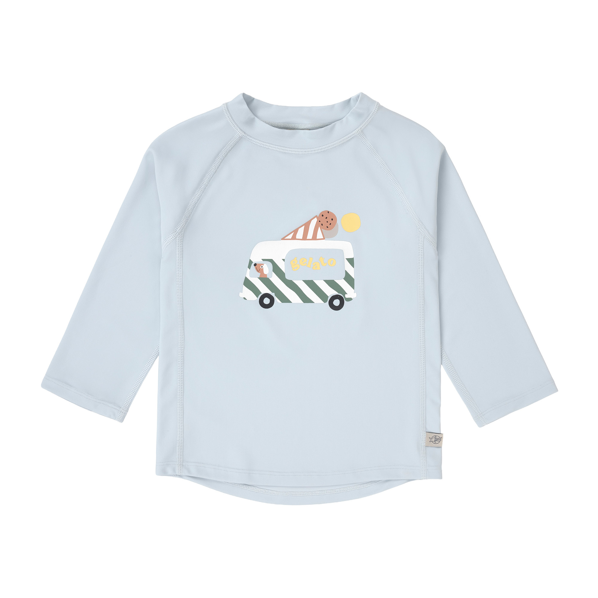 Lässig T-shirt Lm UV Rashguard Ice Cream Truck Illusion Blue