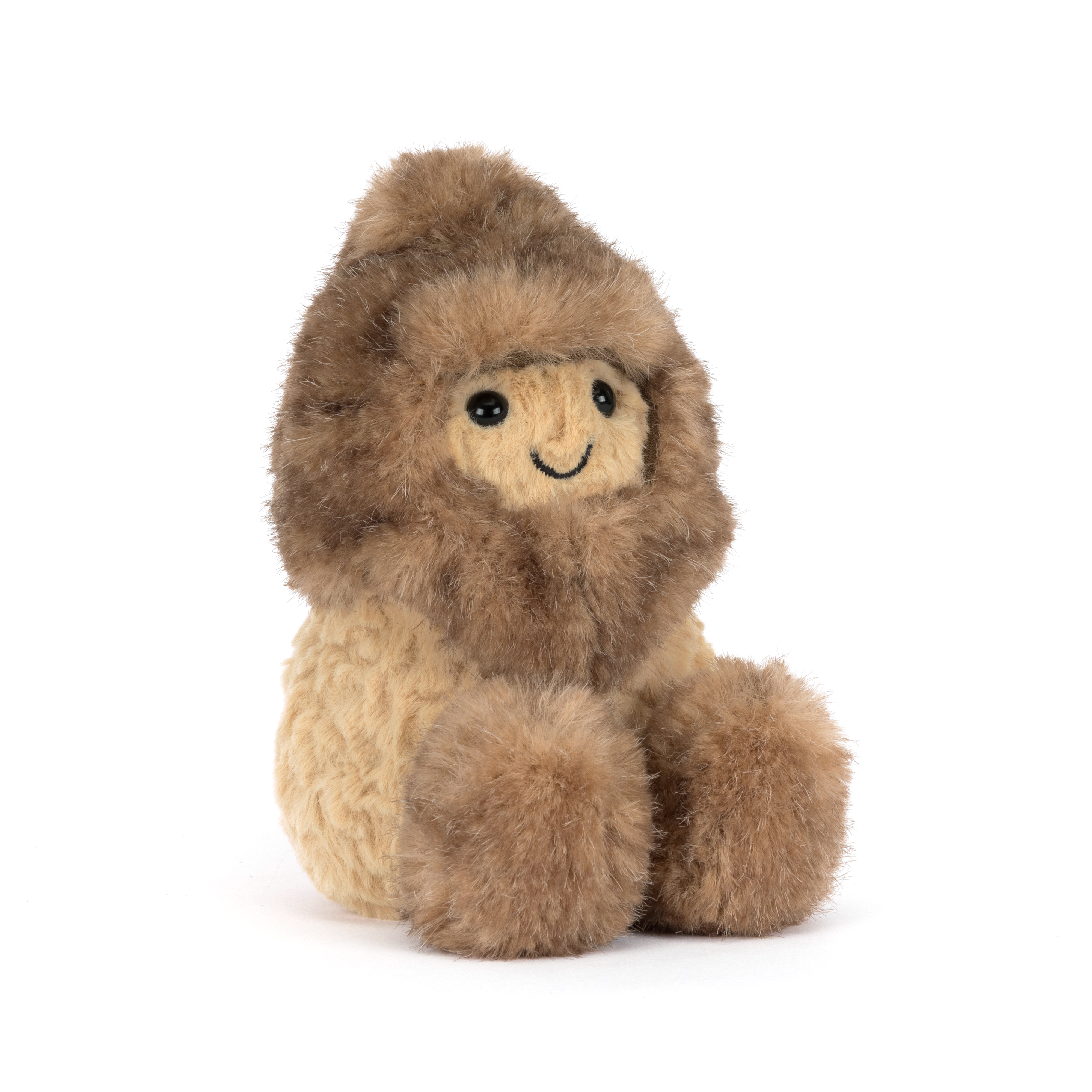 Jellycat Knuffel Amuseables Peanut Yeti Outfit 7x6x15 cm