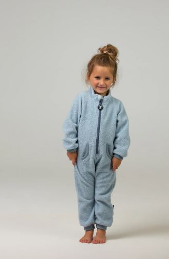Ducksday / Sherpa fleece suit  / light blue