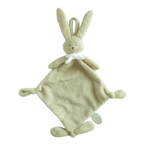 Dimpel Fopspeendoekje Tuttie Ella Konijn Pistache Green 25 cm