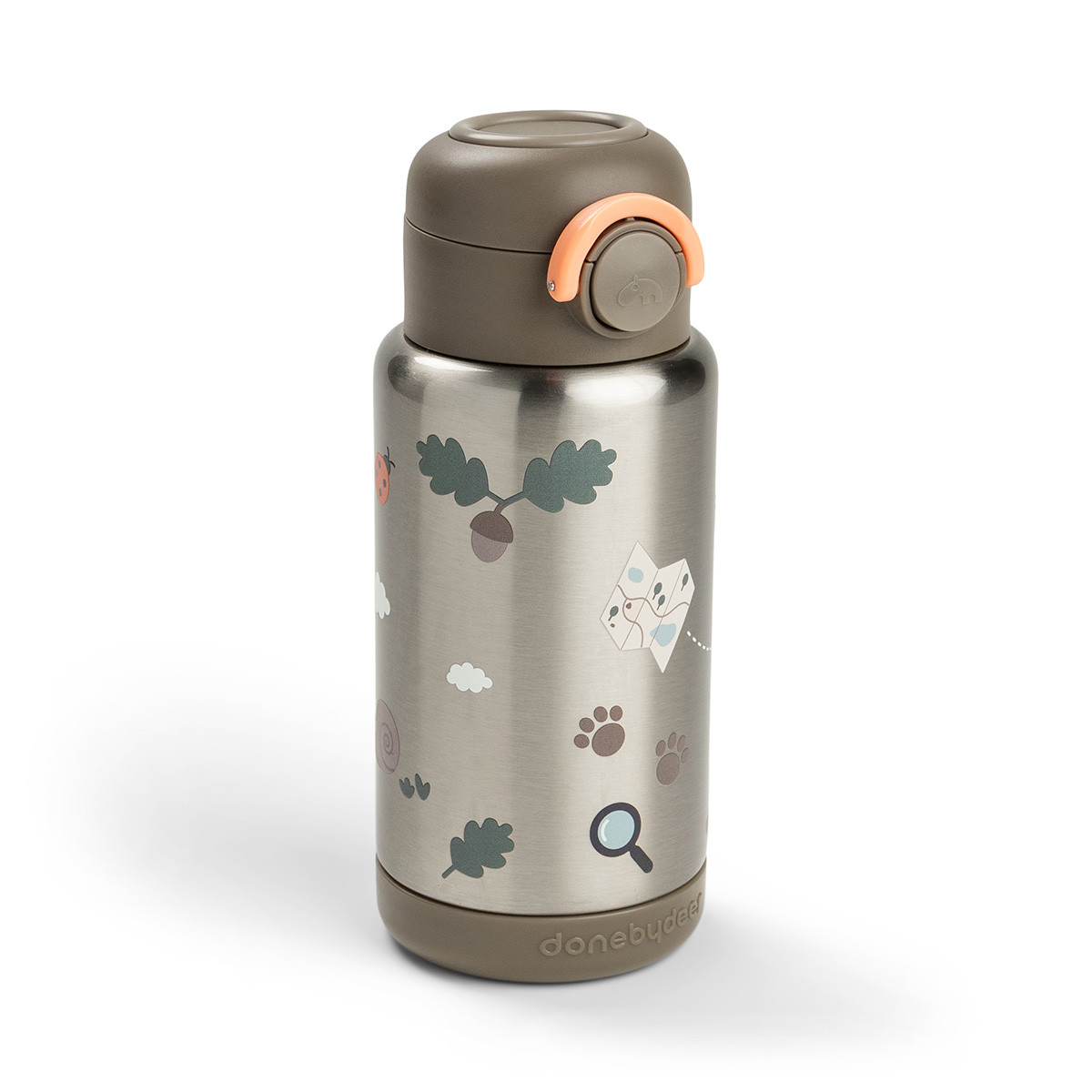 Done By Deer Drinkfles Rietje Isothermisch Tiny Trails Sand 340 ml