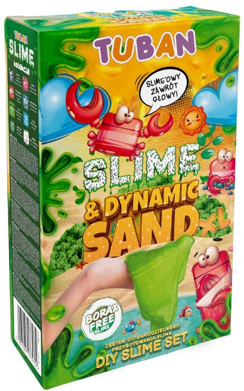 Tuban DIY Set Slijm & Dynamisch Zand XL