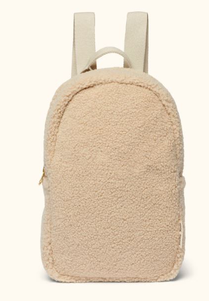 Studio Noos Rugzak Mini Teddy Ecru 31x21x10 cm