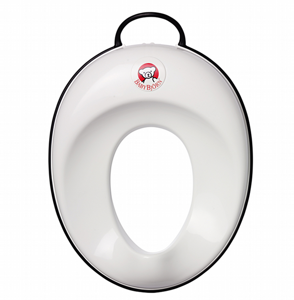 BabyBjorn Toiletverkleiner Wit-Zwart