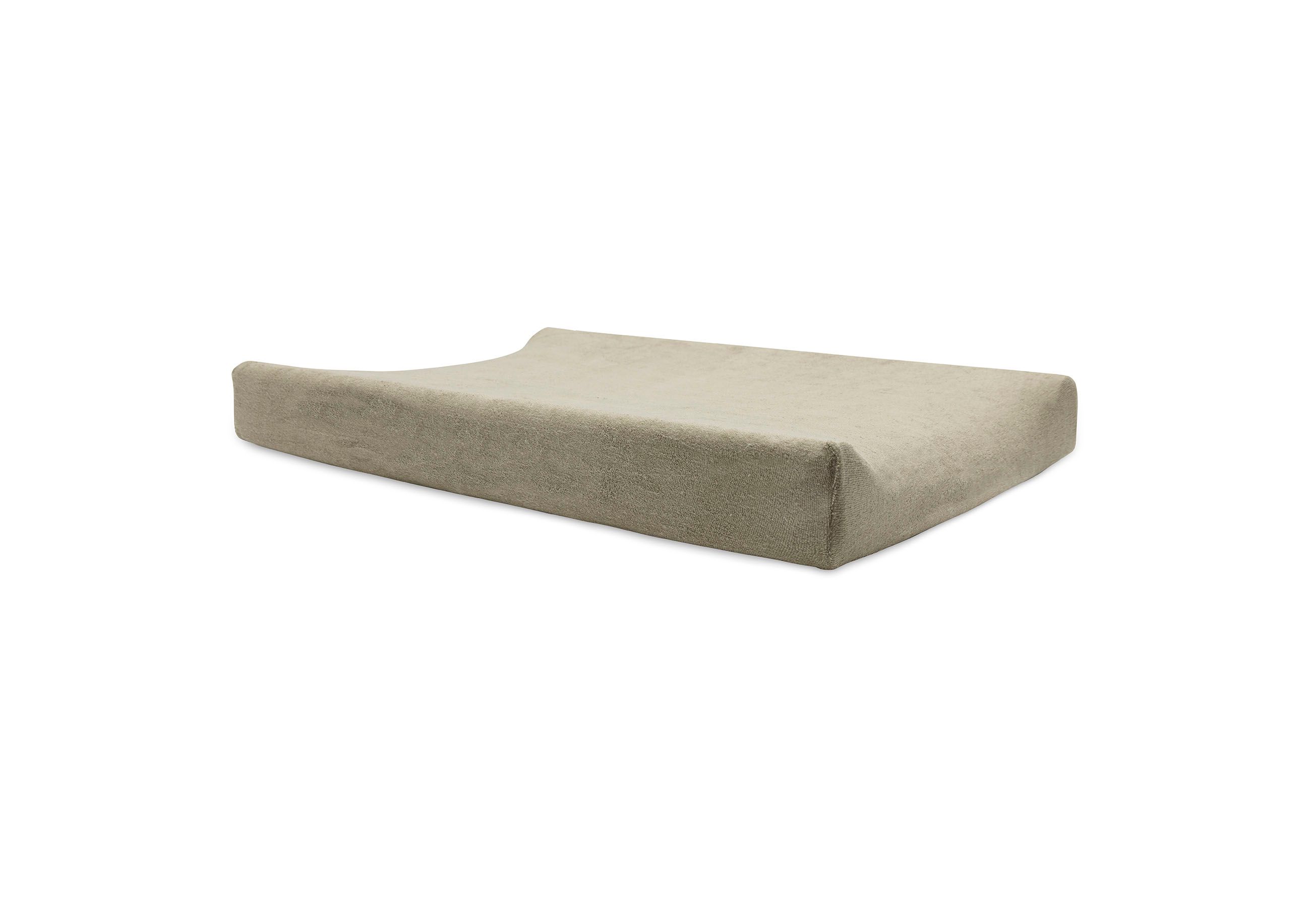 Jollein Waskussenhoes Badstof Olive Green 50x70 cm