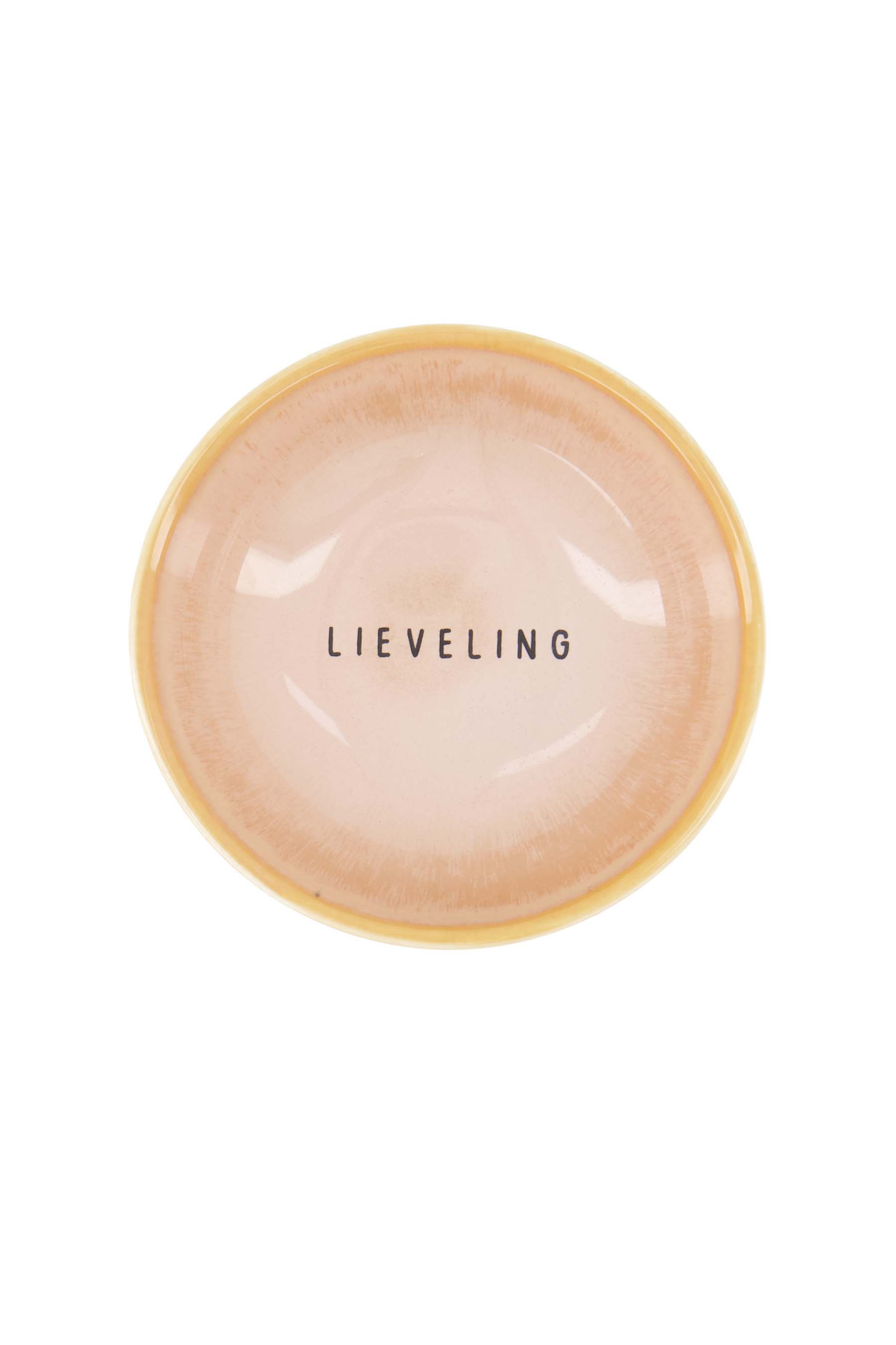 Zusss Dipschaal Lieveling Roze 8x2.7 cm