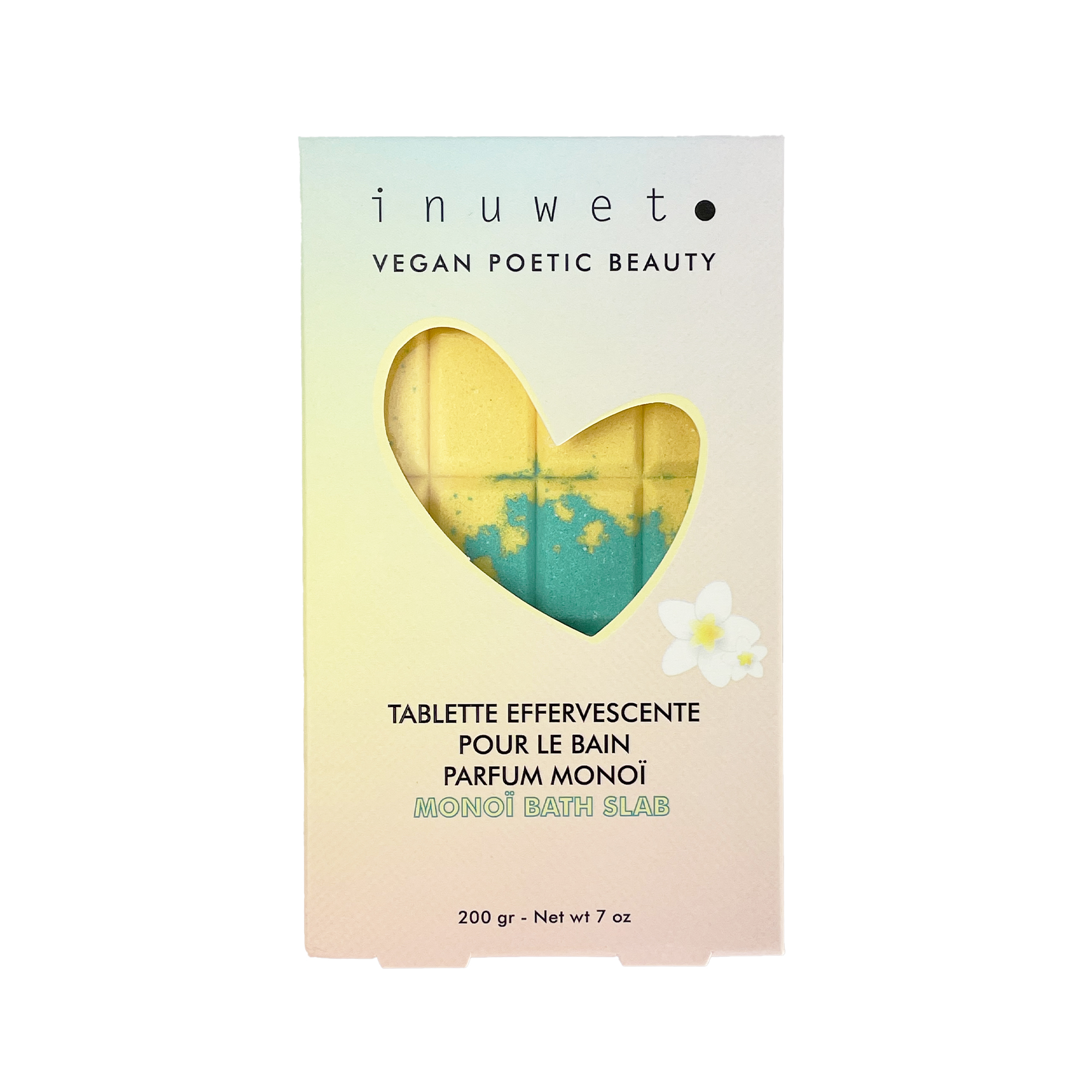 Inuwet Badbruistablet Monoi 200g
