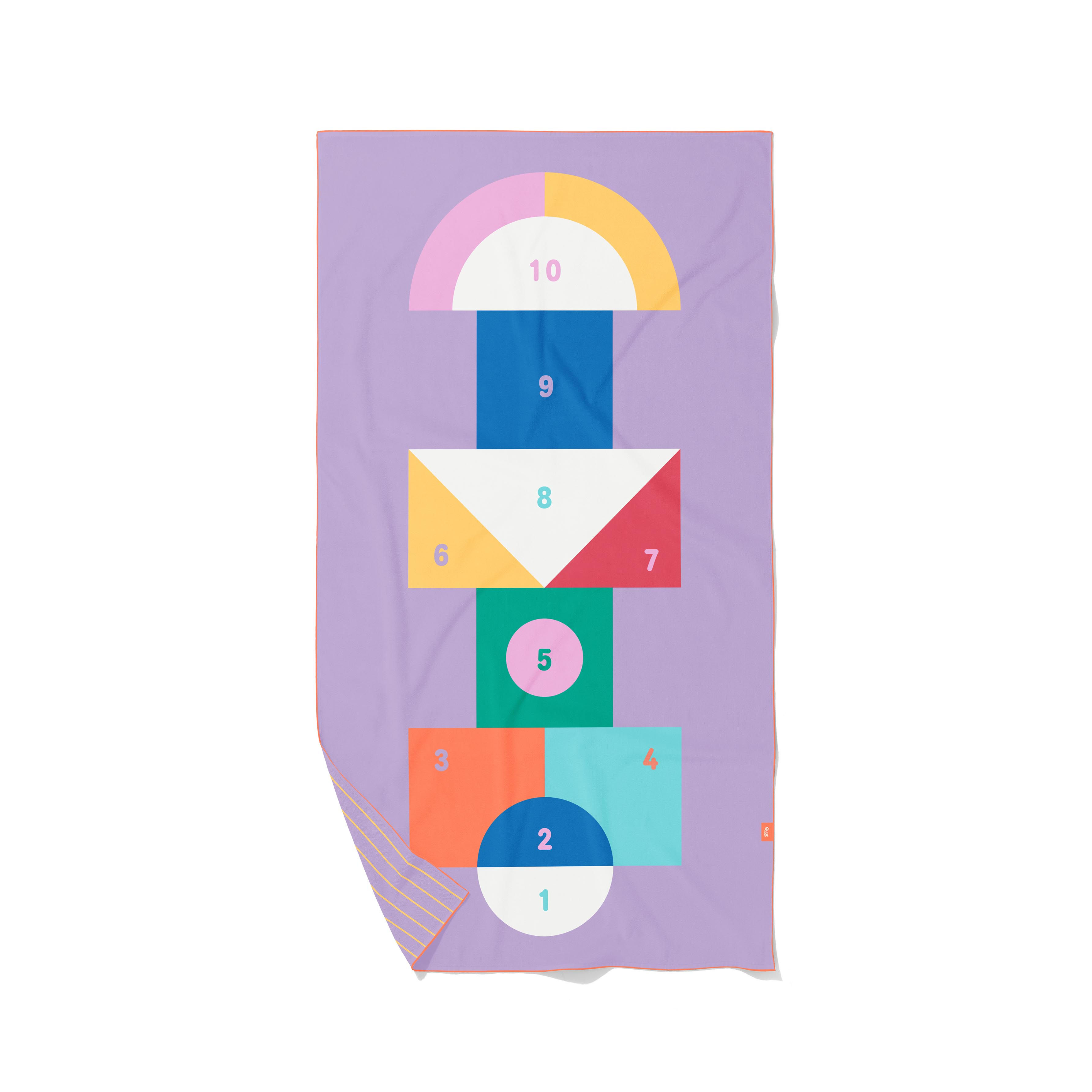 Quut Speelhanddoek Hopscotch Hinkspel 180x100 cm