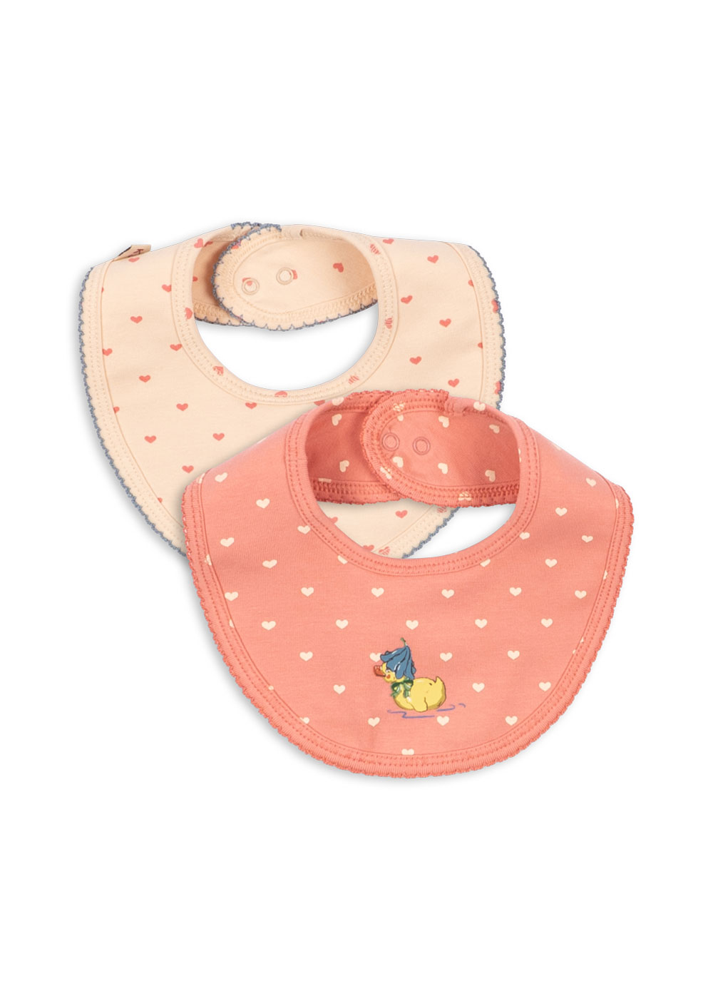 Konges Slojd Slab Basic Coeur Lantana-Teddy Coeur - 2 stuks