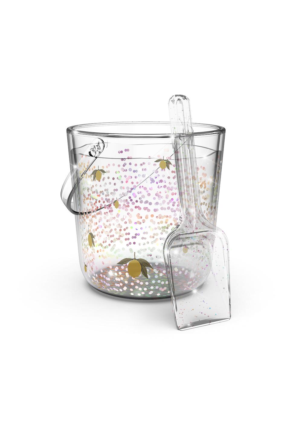 Konges Slojd Emmer en Schop Glitter Lemon