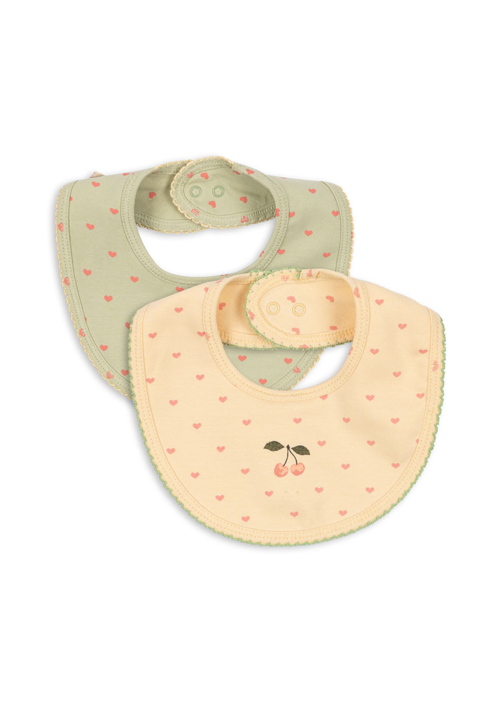 Konges Slojd Slab Basic Coeur Golden Coeur Lint - 2 stuks
