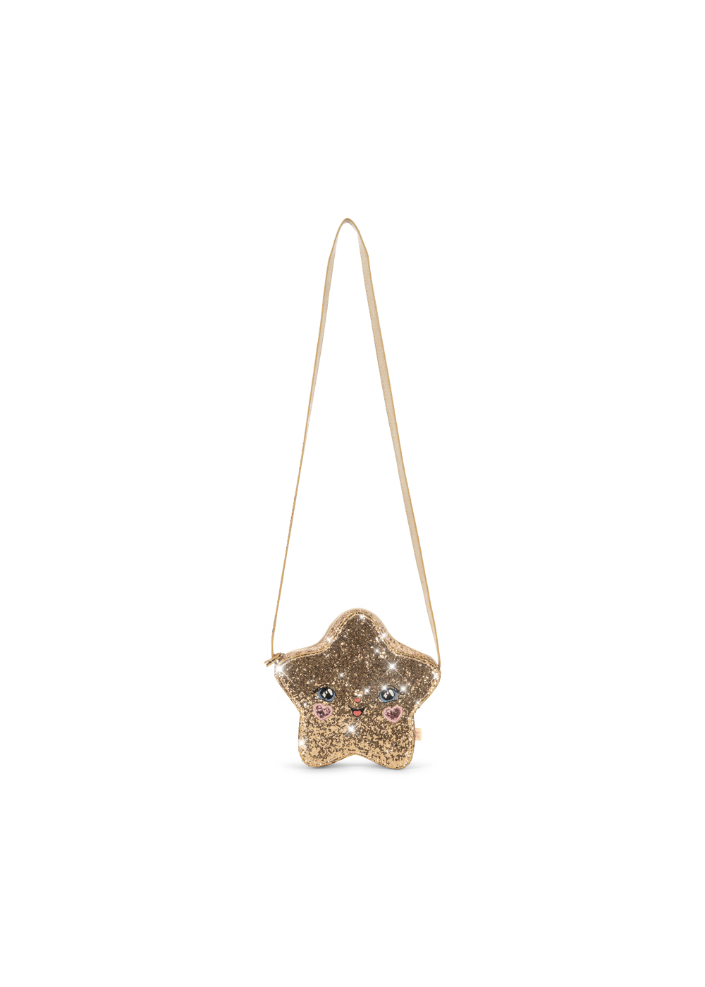 Konges Slojd Schoudertas Tut Star Gold 16.5x17.5x4.9 cm