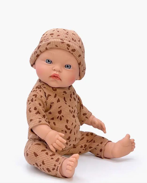 Minikane Aangekleede Pop Igor Bruin Gestipt