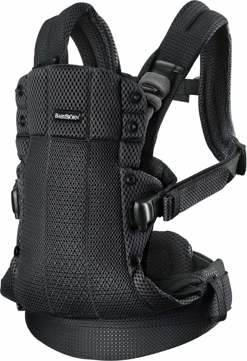 BabyBjorn Draagzak Harmony 3D Mesh Zwart