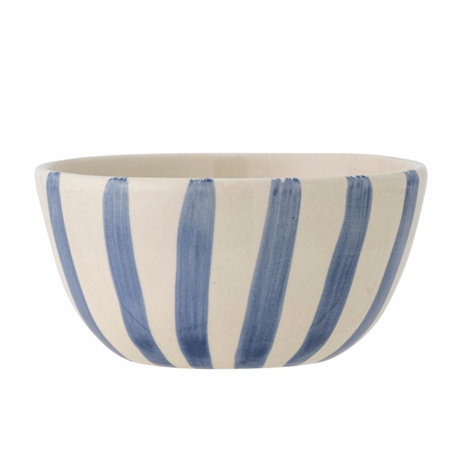 Creative Collection Bowl Gestreept Begonia Blue 14x7 cm
