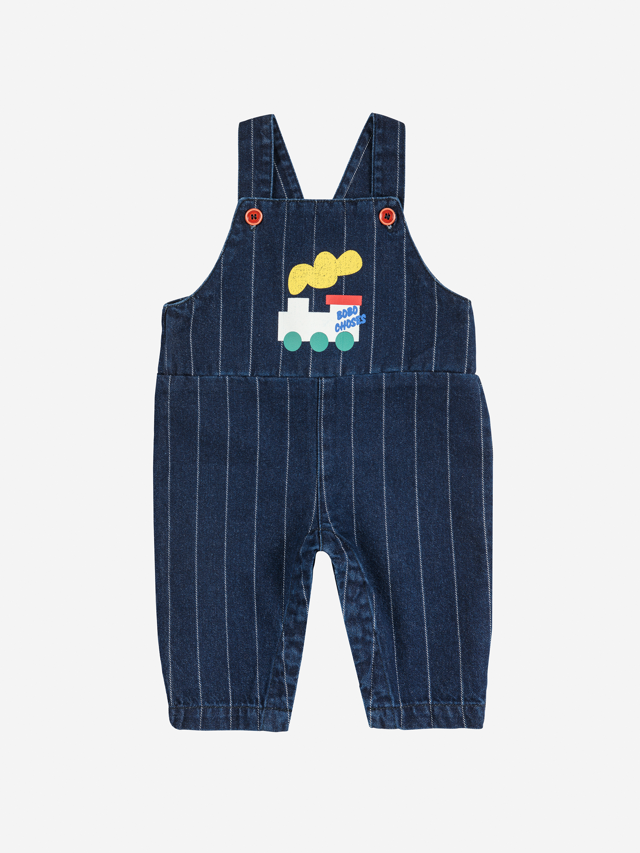 Bobo Choses Overall Bobo Choo Choo Denim Dungaree Midnight Blue