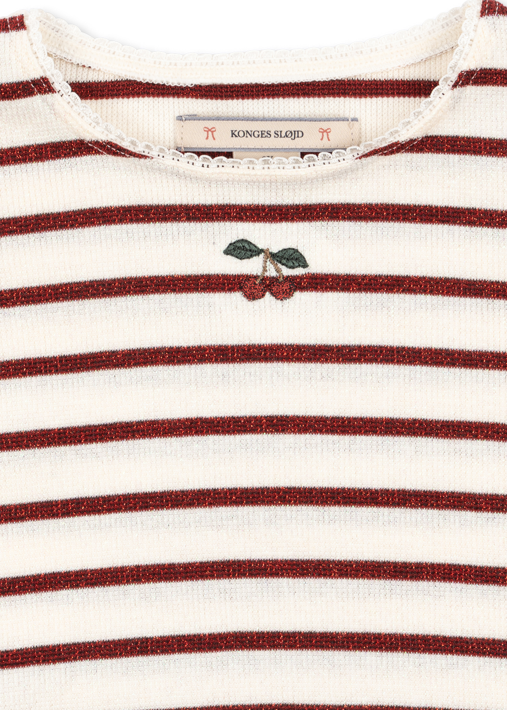 Konges Slojd T-shirt Lm Roli Stripe Creamy Stripe - 5 jaar