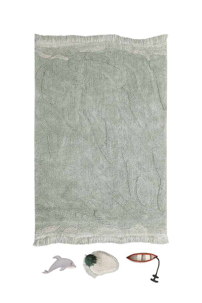 Lorena Canals Speeltapijt Waves Wasbaar 90x130 cm