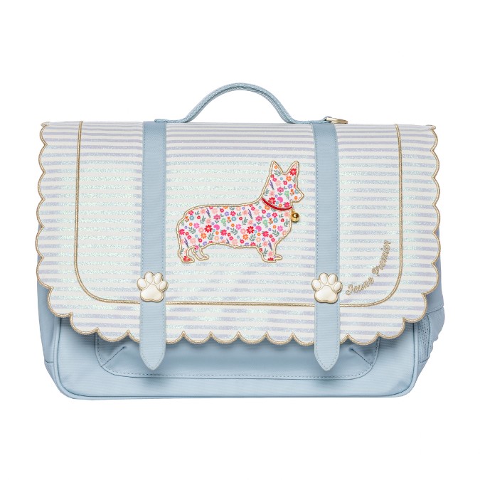 Jeune Premier Boekentas It Bag Midi 17 l Liberty Corgi - 38x30x14.5 cm