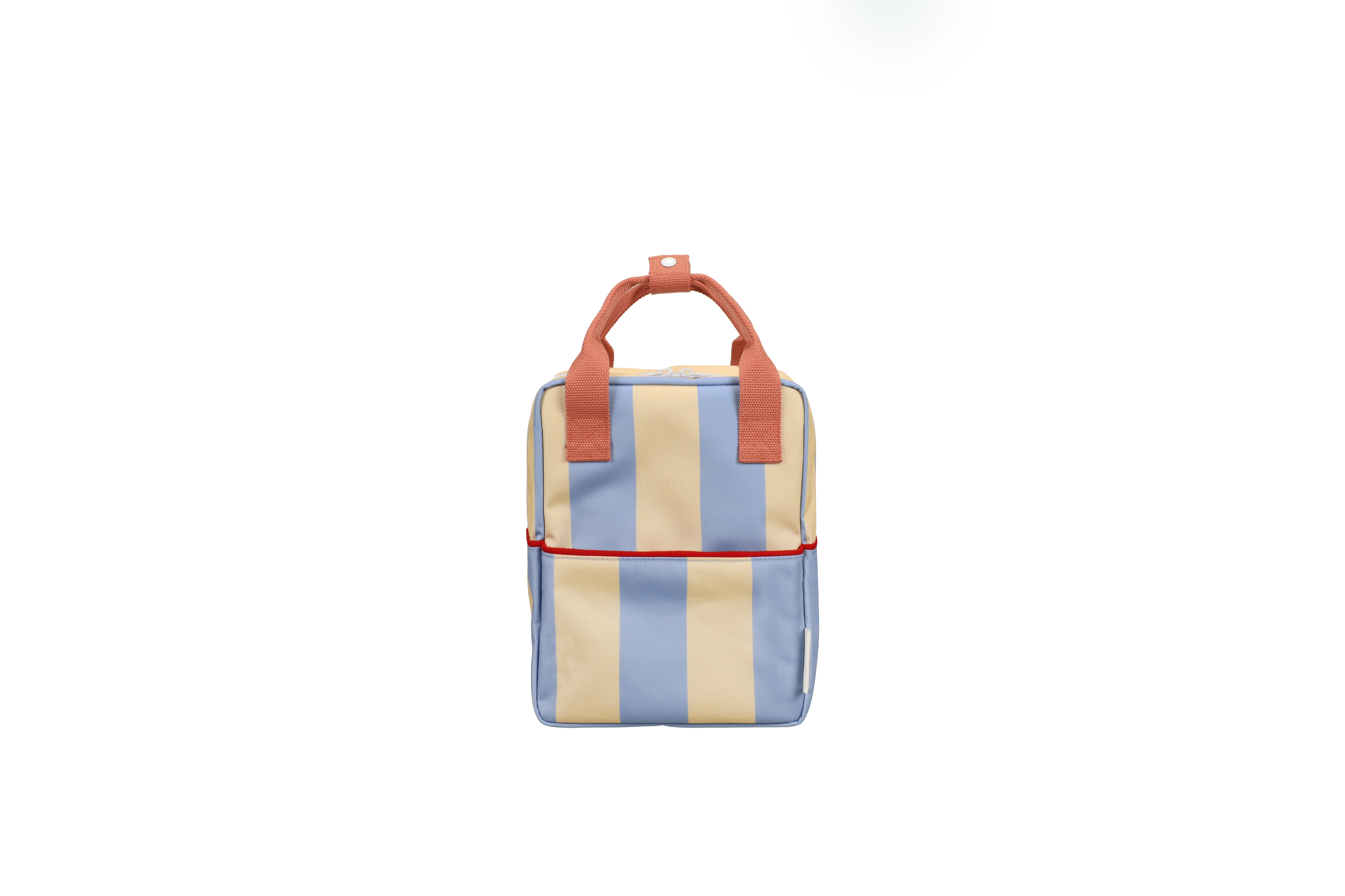 Sticky Lemon Rugzak small Lemon Tree Stripes Cloud Blue-Twiggy Beige 20x13x26 cm