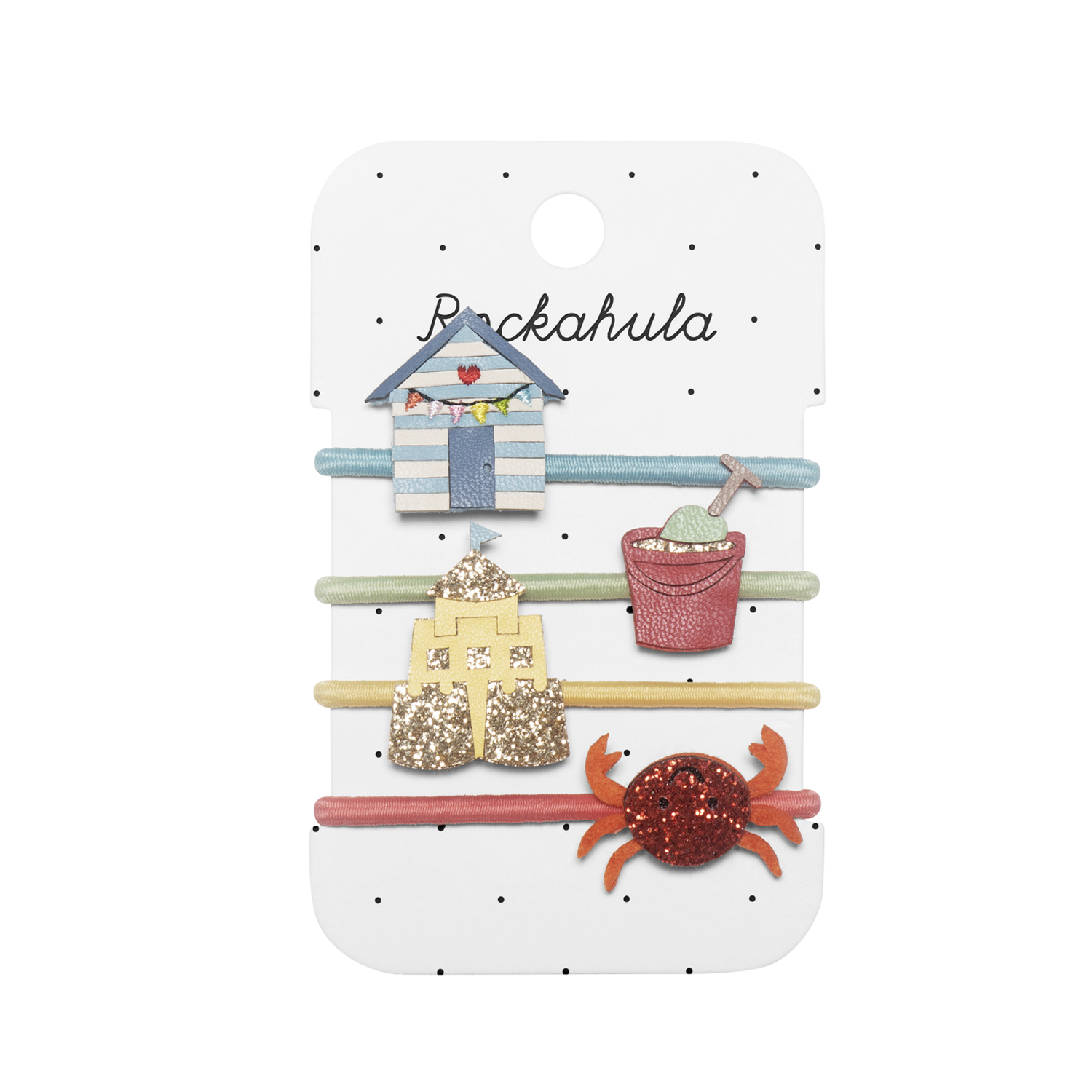 Rockahula Haarelastiek Beach Fun 4 stuks