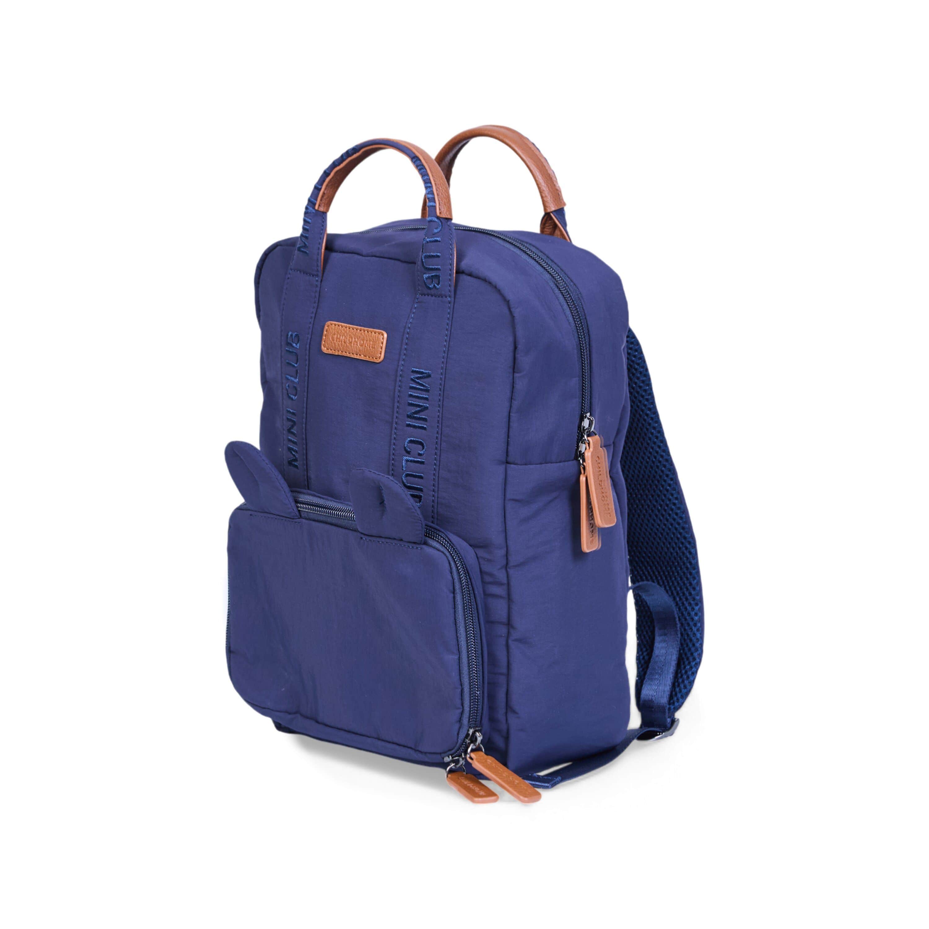 Childhome Rugzak Mini Club Signature Urban Navy 32x23x10 cm