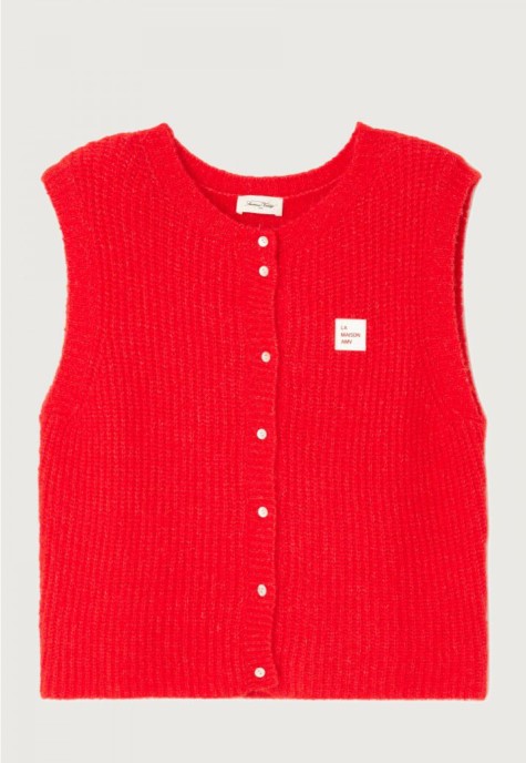 American Vintage Adult Vest East Zm Rood