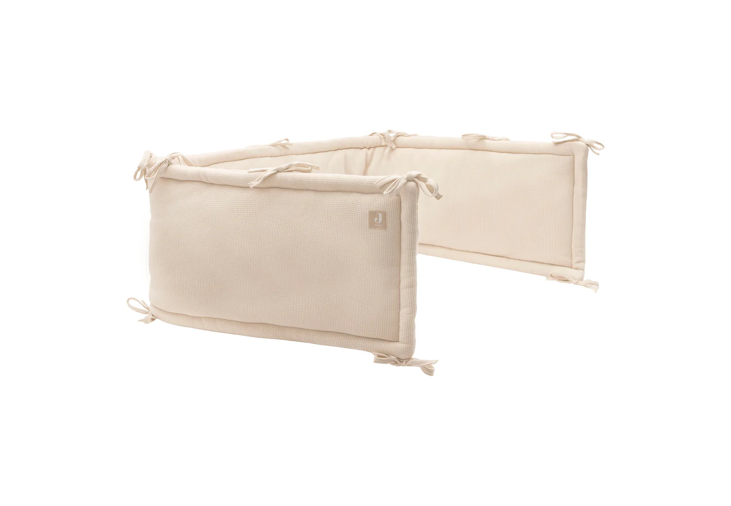 Jollein Bed-Parkomtrek  Little Waffle Sand 180x30 cm