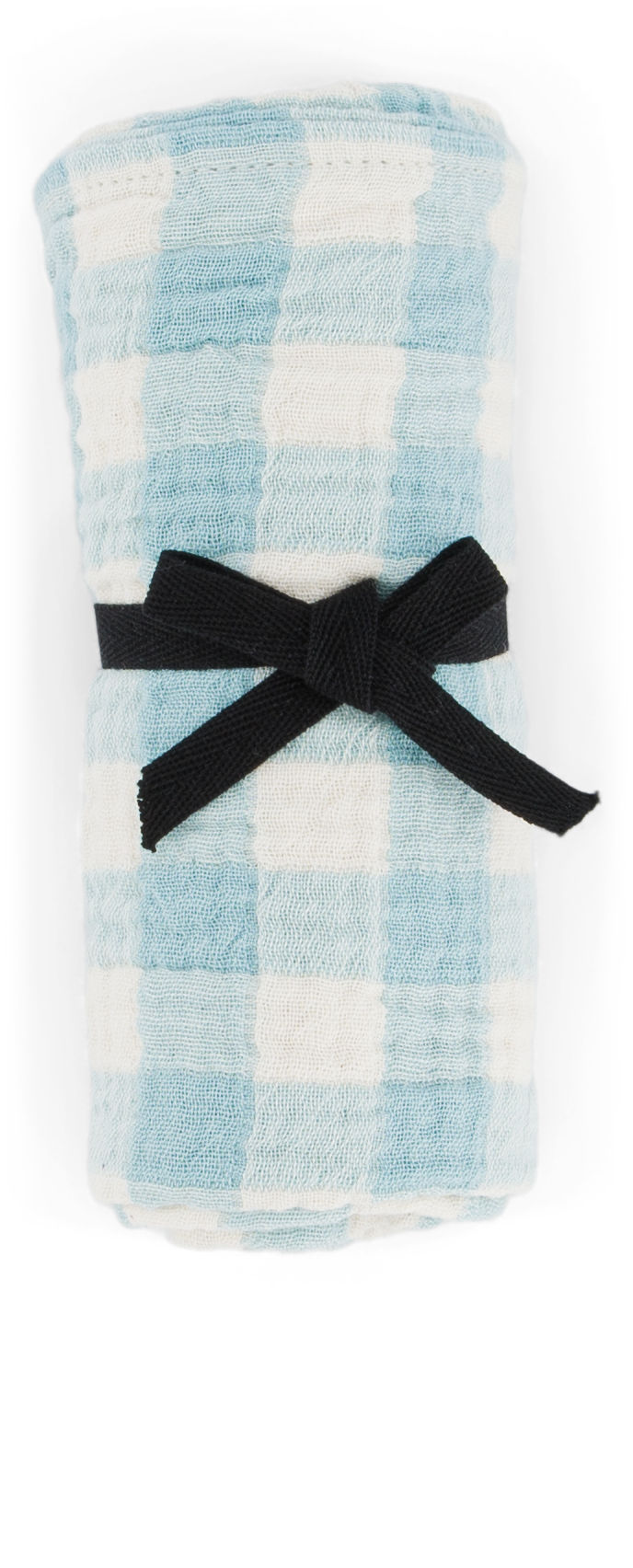 Rose in April Tetradoek Bianca Vichy Blauw 70x70 cm